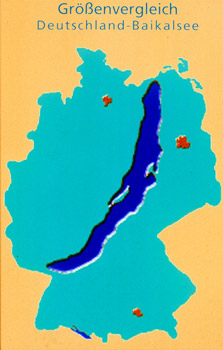 Gr&ouml;&szlig;envergleich Deutschland - Baikalsee